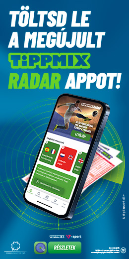 Töltsd le a megújult Tippmix Radar alkalmazást!