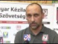 György László nyilatkozik DKKA - Vác 33-32 Magyar Kupa