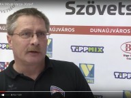 DKKA MCSE 27-25,  Varga József nyilatkozik