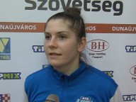 DKKA - MTK 33-20,  Dakos Noémi nyilatkozik