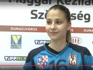 Csapó Kyra nyilatkozik DKKA-Siófok