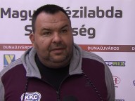 DKKA - KIsvárda 29-25, nyilatkozik Dévényi János