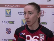 DKKA - KIsvárda 29-25, nyilatkozik Kudor Kitti