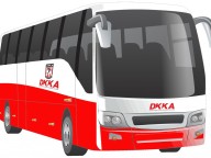 Szurkolói busz a Győri Audi ETO KC elleni mérkőzésre