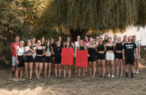 Heti napló: Beindult a munka – alapozással és futó edzésekkel kezdte a hetet a DKKA női kézilabdacsapata